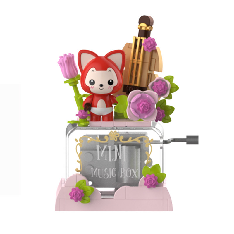 JK6505 阿貍玫瑰星云音樂盒
